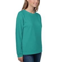 Load image into Gallery viewer, Teal Unisex Sweatshirt