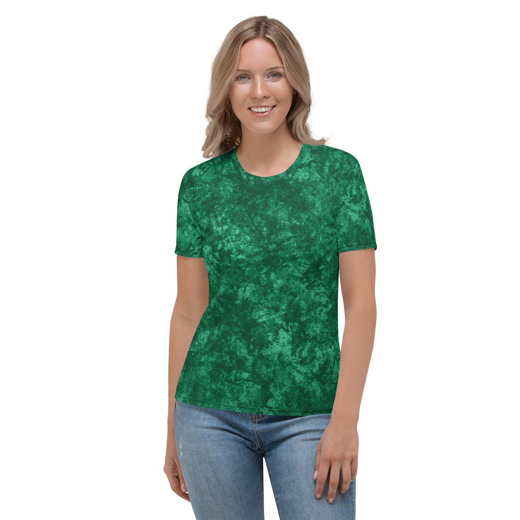 emerald green shirt womens