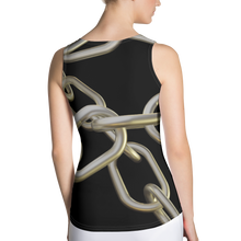 Load image into Gallery viewer, Chain Links Sublimation Cut &amp; Sew Tank Top