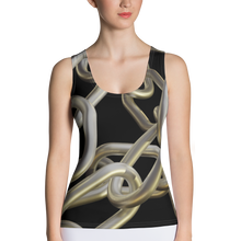 Load image into Gallery viewer, Chain Links Sublimation Cut &amp; Sew Tank Top