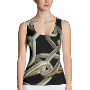 Chain Links Sublimation Cut & Sew Tank Top