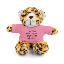 Load image into Gallery viewer, Tip Jar Stuffed Animals with Tee, Cute Tip Jar Sign, Funny Tip Jar Sign