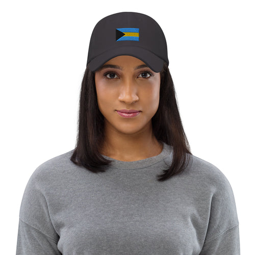 Bahamas Flag Dad hat