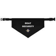 Load image into Gallery viewer, Funny Boat Security Pet Bandana Collar, Nautical Dog Bandana