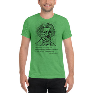 Frederick Douglass Quote "The limits of tyrants..."  Unisex T-Shirt