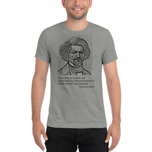 Frederick Douglass Quote "The limits of tyrants..."  Unisex T-Shirt