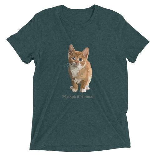 Adorable Kitten Spirit Animal Unisex T-shirt, Funny Spirit Animal, Cute Spirit Animal Shirt