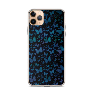 Blue Butterflies iPhone Cases