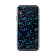 Load image into Gallery viewer, Blue Butterflies iPhone Cases