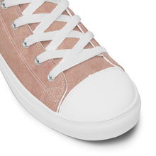 Load image into Gallery viewer, Men&#39;s Urban Pink high top canvas shoes