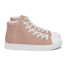 Load image into Gallery viewer, Men&#39;s Urban Pink high top canvas shoes