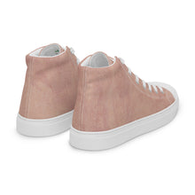 Load image into Gallery viewer, Men&#39;s Urban Pink high top canvas shoes