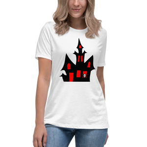 Haunted Halloween House Women's Relaxed T-Shirt