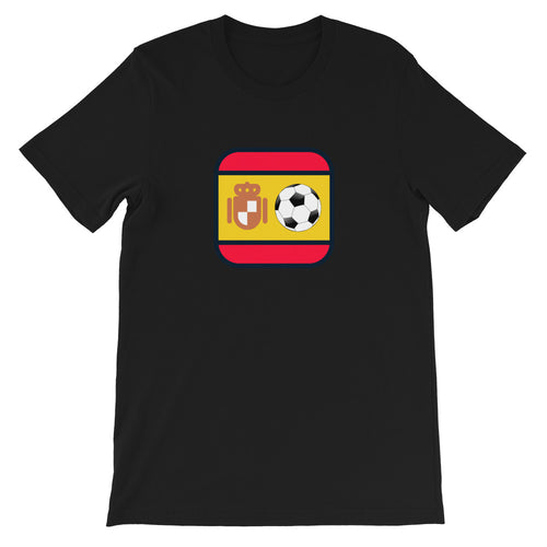 Spain Soccer Short-Sleeve Unisex T-Shirt