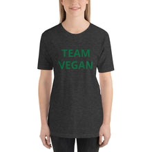 Load image into Gallery viewer, Team Vegan Short-Sleeve Unisex T-Shirt