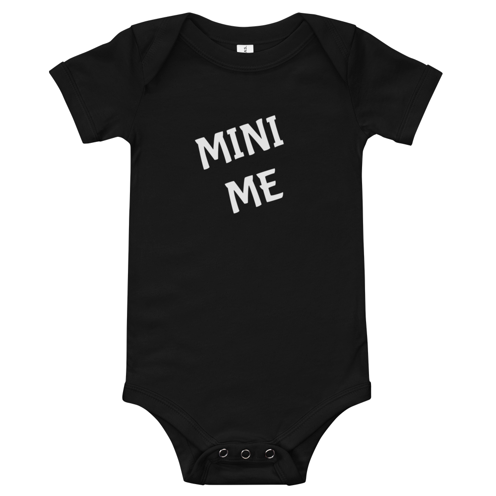 Mini Me Baby One Piece T-Shirt ( Adult Sizes 
