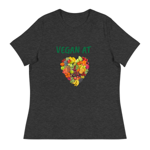 Vegan At Heart Women's Relaxed T-Shirt