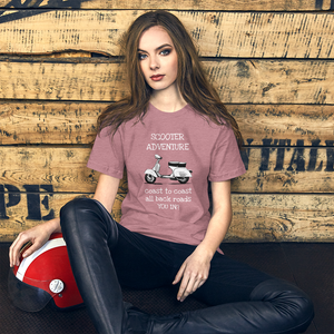 Scooter Adventure Short-Sleeve Unisex T-Shirt