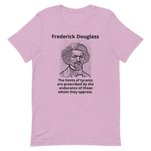 Load image into Gallery viewer, Inspirational Frederick Douglass Quote Short-Sleeve Unisex T-Shirt