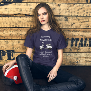 Scooter Adventure Short-Sleeve Unisex T-Shirt