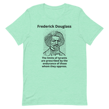 Load image into Gallery viewer, Inspirational Frederick Douglass Quote Short-Sleeve Unisex T-Shirt