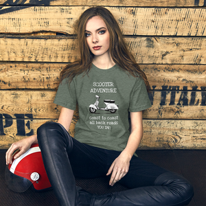 Scooter Adventure Short-Sleeve Unisex T-Shirt