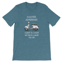 Load image into Gallery viewer, Scooter Adventure Short-Sleeve Unisex T-Shirt