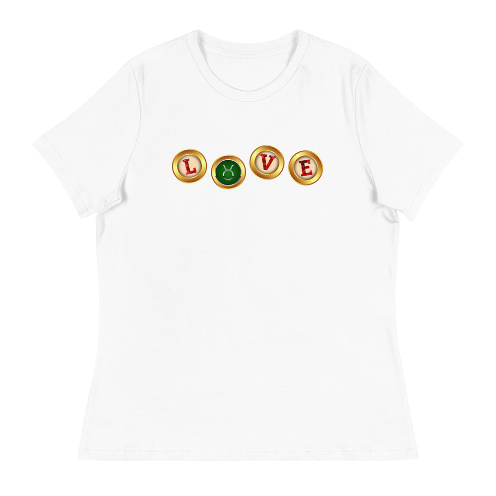 Taurus Love Women's Relaxed T-Shirt