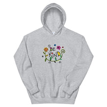 Load image into Gallery viewer, Be Kind Flowers Unisex Hoodie