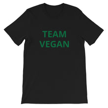 Load image into Gallery viewer, Team Vegan Short-Sleeve Unisex T-Shirt