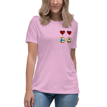 Load image into Gallery viewer, Finland Soccer Women&#39;s Relaxed T-Shirt