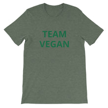 Load image into Gallery viewer, Team Vegan Short-Sleeve Unisex T-Shirt