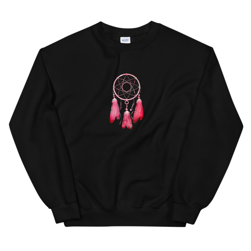 Pink Dream Catcher Unisex Sweatshirt