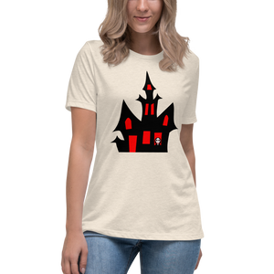 Haunted Halloween House Women's Relaxed T-Shirt