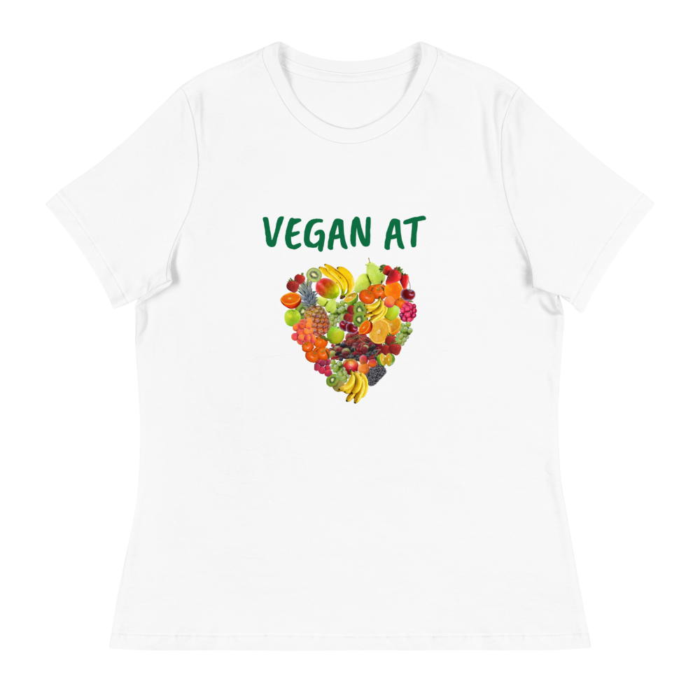 Vegan At Heart Women's Relaxed T-Shirt