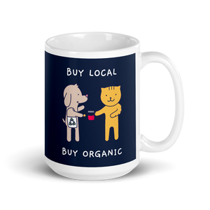 Buy Local Buy Organic Mug