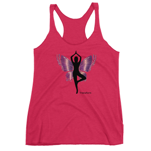 Butterfly Yoga Women's Racerback Tank