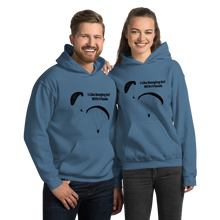 Load image into Gallery viewer, Powered Paragliding Unisex Hoodie I Like Hanging out With My Friends.