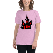 Load image into Gallery viewer, Haunted Halloween House Women&#39;s Relaxed T-Shirt