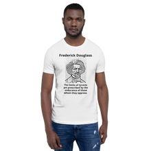 Load image into Gallery viewer, Inspirational Frederick Douglass Quote Short-Sleeve Unisex T-Shirt