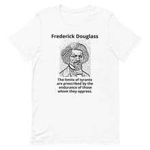 Load image into Gallery viewer, Inspirational Frederick Douglass Quote Short-Sleeve Unisex T-Shirt