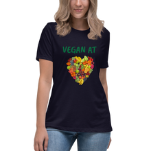 Load image into Gallery viewer, Vegan At Heart Women&#39;s Relaxed T-Shirt