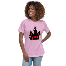 Load image into Gallery viewer, Haunted Halloween House Women&#39;s Relaxed T-Shirt