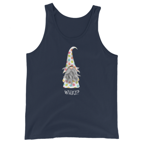 Stylish Garden Gnome Unisex Tank Top