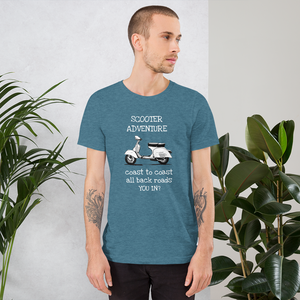 Scooter Adventure Short-Sleeve Unisex T-Shirt