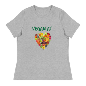 Vegan At Heart Women's Relaxed T-Shirt