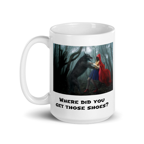 Where Did You Get Those Shoes? Mug Shoe Junkie Coffee Mug