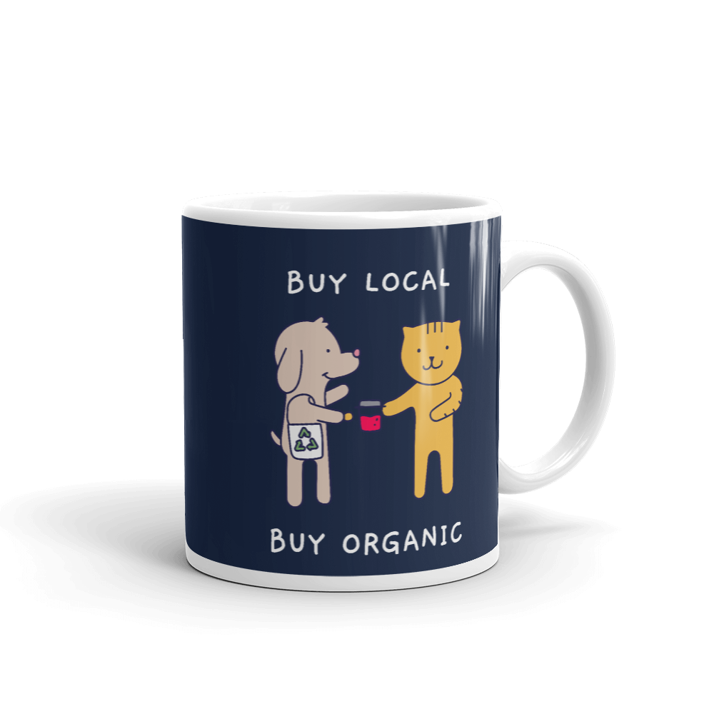 Buy Local Buy Organic Mug