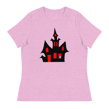 Load image into Gallery viewer, Haunted Halloween House Women&#39;s Relaxed T-Shirt