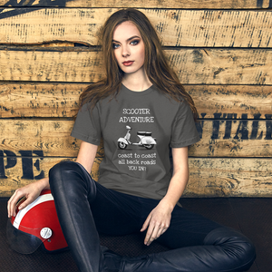 Scooter Adventure Short-Sleeve Unisex T-Shirt